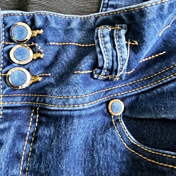 Lamasini skinny jeans 13 button fly elastic waist big butts - Picture 9 of 12